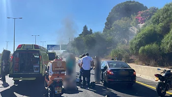 תאונה קטלנית: רוכב אופנוע כבן 60 נהרג בכביש 5