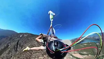 כמעט אסון בין שמיים לארץ: הצנחן קפץ - המצנח לא נפתח