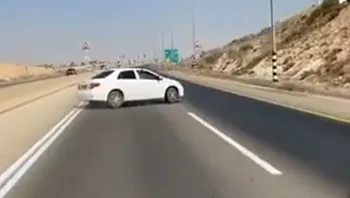 התפרע על הכביש בשיירת חתונה - ונעצר • תיעוד