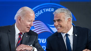 ביידן שוחח עם לפיד לאחר השגת ההסכם: "אתה עושה היסטוריה"