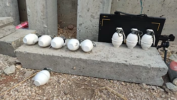 המאבק בפשיעה: 12 רימוני יד נתפסו בתוך מסגד ברמלה