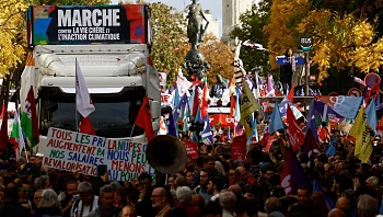 צרפת: אלפים יצאו להפגין בפריז במחאה על עליית המחירים