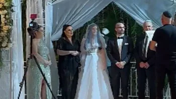בין שבירת הכוס לתוצאות האמת: נינה ואיציק נישאו ביום הבוחר