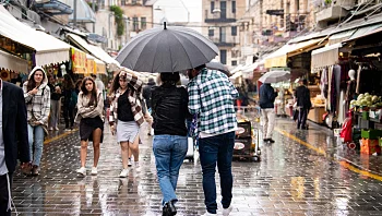 החורף חוזר: ירידה בטמפ' ומזג אוויר סוער | התחזית