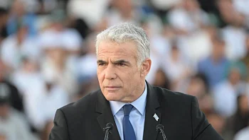 לפיד: "קוראים למדינות שתמכו בהצעה הפלסטינית לשקול עמדתן"