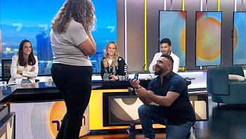 חלה בסרטן לאחר שבתו החלימה – והפתיע את בת זוגו בהצעת נישואים
