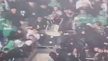 "כמו בג'נין": הקטטה האלימה בין האוהדים למשטרה במשחק הכדורגל