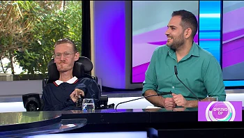 הכירו את אלכס המתמודד עם ניוון שרירים ויו"ר "נכה לא חצי בן אדם"