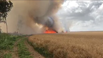 חשוד עם גרזן פלש לחווה וניסה לתקוף את בעלי המקום