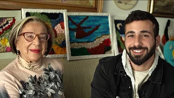 ניצולת השואה גנבה את ההצגה: בת 95 מככבת בקליפ חדש