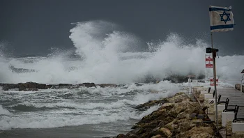 התחזית: לקראת שבוע סוער וקר, החרמון יהיה סגור
