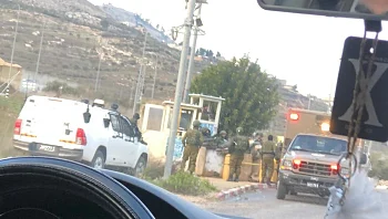 כוחות צה"ל ניטרלו מחבל שניסה לחטוף נשק מחייל בכניסה לשכם