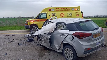 הקטל בכבישים: אם ל-4 וקצינה בצה"ל נהרגו בתאונה ליד תל נוף