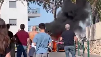 חשד להצתה: רכבי היוקרה של אחותו של אייל גולן עלו באש
