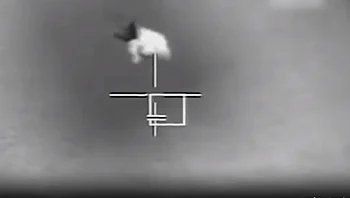 תיעוד הפלת המל"ט בשמי רצועת עזה היום | צפו