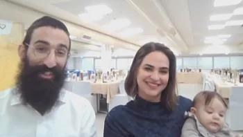 משפחת טורקוב מארגנת סדר פסח למאושפזים בבית החולים רמב"ם