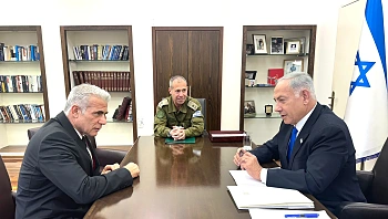 לפיד אחרי פגישת העדכון עם נתניהו: "יוצא עוד יותר מודאג"
