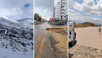 התחזית: שלג בחרמון, גשמים - וחשש משיטפונות