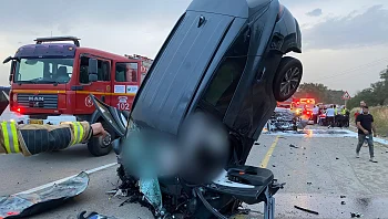 תאונה קשה בדרום: גבר כבן 60 נהרג, שניים נוספים נפצעו