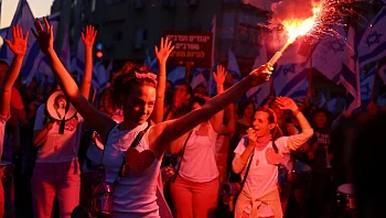 שבוע 18 למחאה: 179 אלף הפגינו בת"א נגד המהפכה המשפטית