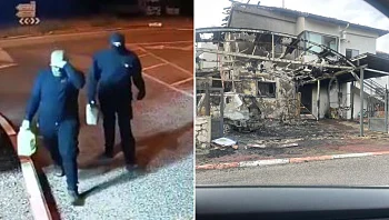 הצתת בית השוטר בגליל: שני צעירים נעצרו בחשד לניסיון רצח