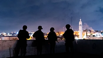 כוחות צה"ל עצרו שני מבוקשים בכפר ליד ג'נין לאחר חילופי אש