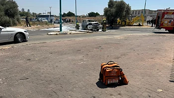 פיצוץ רכב ברמלה: גבר בן 47 נפצע קשה