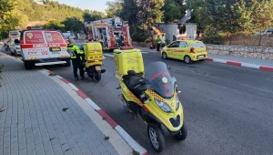 אסון בצפת: גבר נהרג בשריפה שפרצה בקרוואן, צעיר נפצע קשה