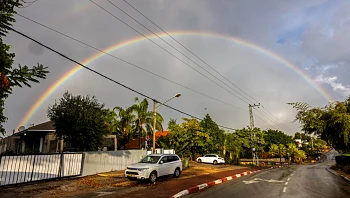 התחזית לסוף השבוע: מזג אוויר סוער וגשום - ושלג בחרמון