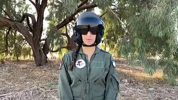 "תמיד חלמתי על קורס טיס": הפרמדיקית שהפכה לנווטת קרב