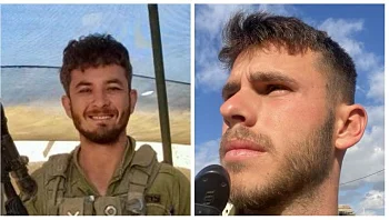 הותר לפרסום: שני לוחמי צה"ל נפלו בקרבות בעזה