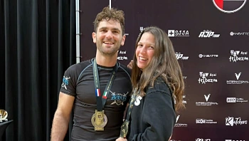 "התאהבנו, לא נשארה ברירה": הזוג שהכיר על מזרן האימונים