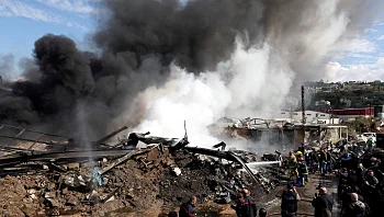 כטב"ם חדר לגליל והופל, תקיפות בלבנון אחרי שיגורים לצפון