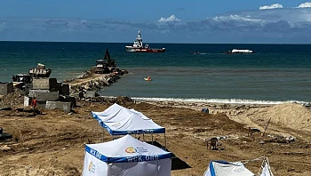 הושמד המשגר שירה לשדרות, ספינת סיוע הגיעה לחופי עזה