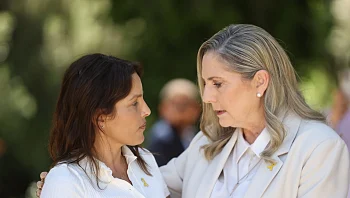 עמית סוסנה ששוחררה מהשבי בבית הנשיא: "לעשות הכול למען עסקה"