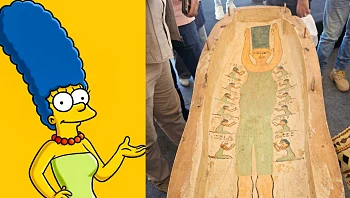 הפרעונים כבר עשו את זה: נמצאה מומיה שנראית כמו מארג' סימפסון