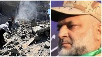 תקיפות חריגות בעזה: "היעד - מס' 4 בזרוע הצבאית של חמאס"