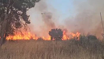 כ-30 רקטות נורו לגולן ולגליל; שריפות פרצו בכמה מוקדים
