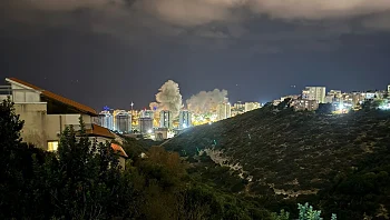 פגיעות ישירות בחיפה ובטבריה: צעיר נפצע קשה, בן 13 נפצע בינוני