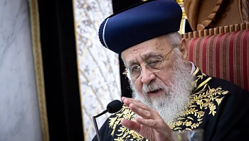 הרב יוסף ממשיך לתקוף: "מרן נפטר מהצער של גיוס בחורי הישיבות"