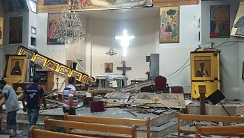 פיגוע בסוריה: לפחות 25 הרוגים בפיצוץ בכנסייה בדמשק