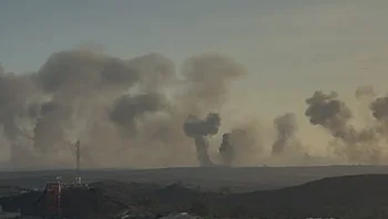 פטריות עשן בצפון הרצועה: מטוסי קרב הפציצו עשרות מטרות חמאס