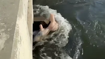 השוטרים הוזעקו בגלל דיווח על גופה, אבל זאת הייתה בובה מתנפחת