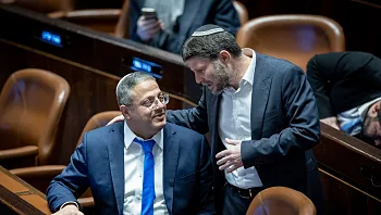 במקרה של חיבור לסמוטריץ': בן גביר צפוי לאבד כרבע מבוחריו