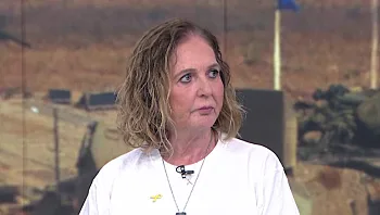 "אני מרגישה את העוצמה, זה עצוב - אבל מזל שיש את העם הזה"