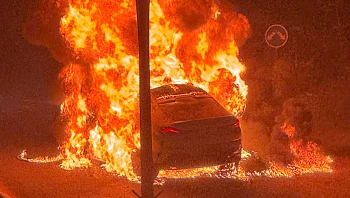 חשד לניסיון חיסול: רכב התפוצץ באשקלון, 4 חשודים נעצרו