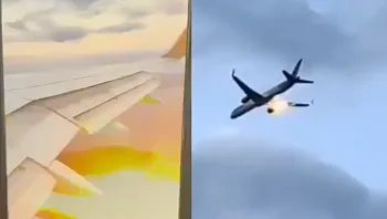 להבות פרצו ממנוע המטוס – הנוסעים שלחו הודעות פרידה ליקיריהם