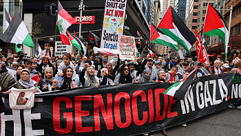 הפגנות ענק באוסטרליה נגד המלחמה בעזה: "די לרצח העם"