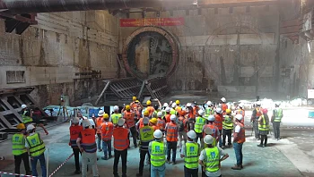 אחרי כשנתיים וחצי: הסתיימה כריית מנהרת הקו הירוק בת"א