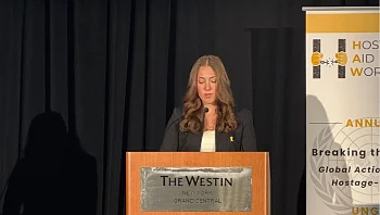 נעמה לוי באו"ם: "הזמן בשבי ישאר חרוט בגופי ונפשי לשארית חיי"